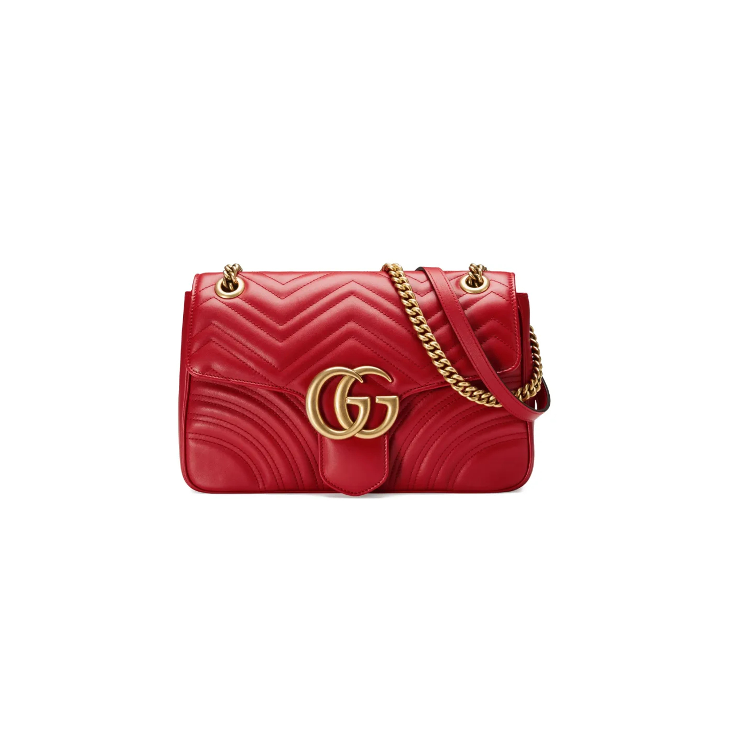 G*u*i gg marmont shoulder bag 443496 (31*19*7cm)